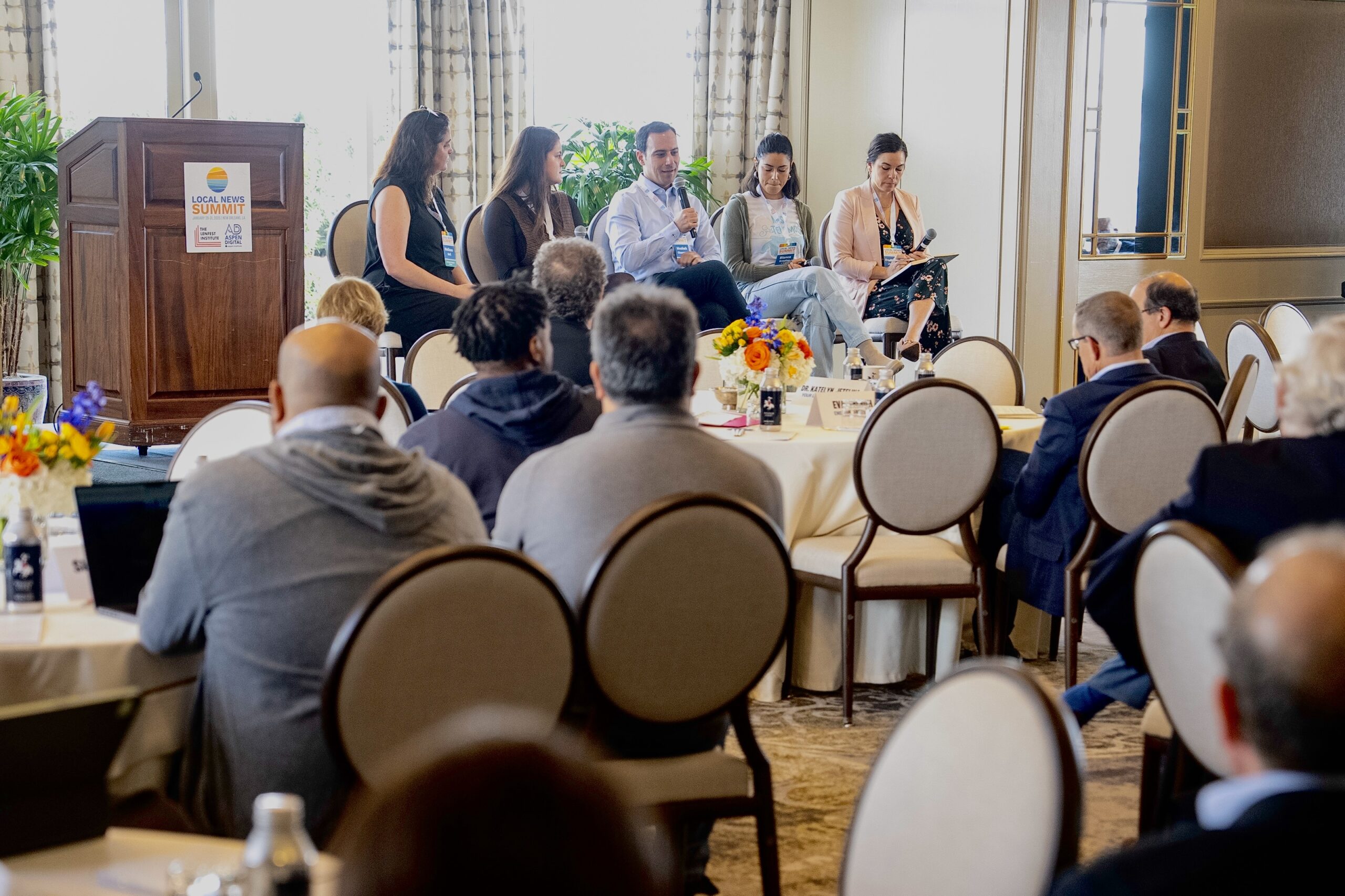 A photo of attendees at the 2025 Local News Summit.